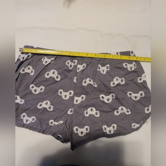 Xhilaration Koala Gray and White Tank Top and Shorts Pajama Set Size - Picture 5 of 9